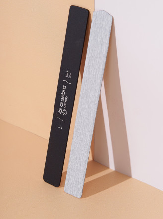 ALGEBRA BEAUTY   Сменные файлы для пилки тонкие   HARD GRAY   (50шт)   L Plus  (180x18мм)   #120 оптом