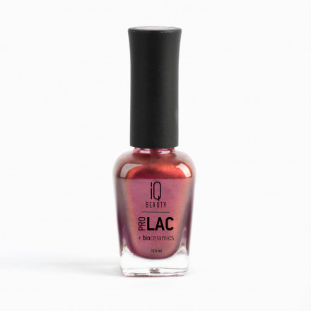 IQ BEAUTY   Лак для ногтей с биокерамикой перламутровый   12,5мл   Prolac RUBY FLARE   #096 оптом