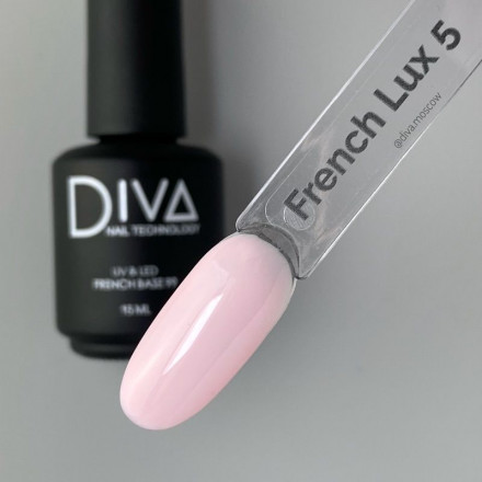 DIVA   Гель-лак полупрозрачный   15мл   FRENCH LUX   #05 оптом