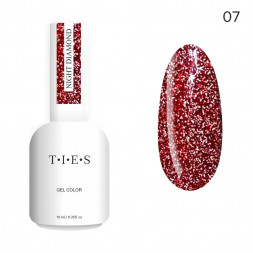 TIES   Гель-лак светоотражающий  10мл  Night Diamond   #07   (СНЯТО)