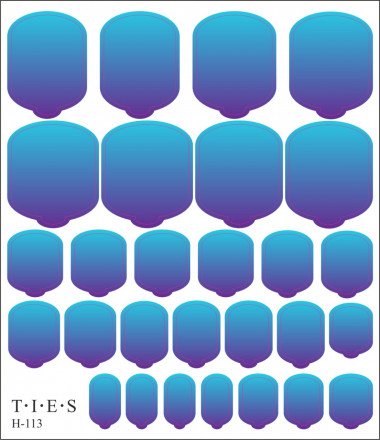 TIES   Пленка для педикюра   H-113 оптом