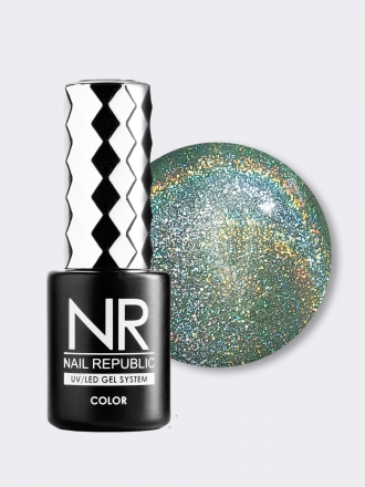 NAIL REPUBLIC   Гель-лак кошачий глаз   10мл   Wow-Meow CAT   #071 оптом