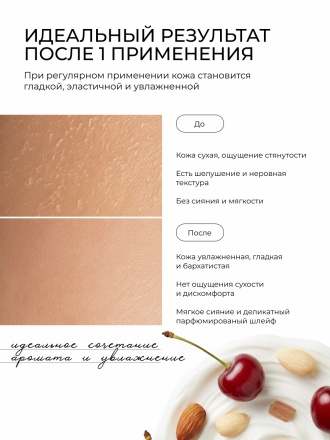 MANITA   Body&amp;Hand Cream CHERRY,ALMOND,SANDAL   300мл   Крем для рук и тела   {8284} оптом