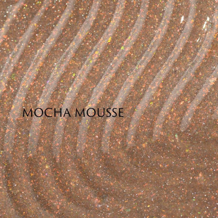 ALTA NIVELO   Гель для моделирования с шиммером   Gel Black   MOCHA MOUSSE   15г оптом