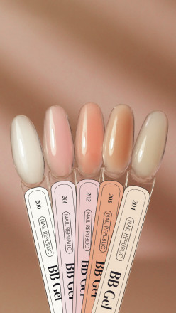 NAIL REPUBLIC   Гель  для моделирования самовыравнивающийся полупрозрачный   BB-GEL Classic   #203   15г оптом