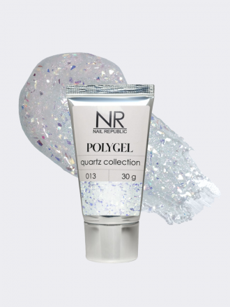 NAIL REPUBLIC   Полигель с шиммером   PolyGel Quartz   #13   30г оптом