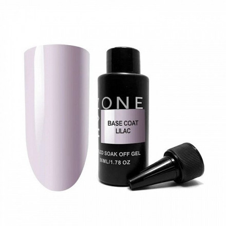 ONE NAIL   База камуфлирующая жесткая  Base   LILAC  (бутылка)   50мл оптом