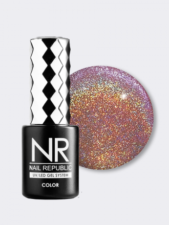NAIL REPUBLIC   Гель-лак кошачий глаз   10мл   Wow-Meow CAT   #074 оптом