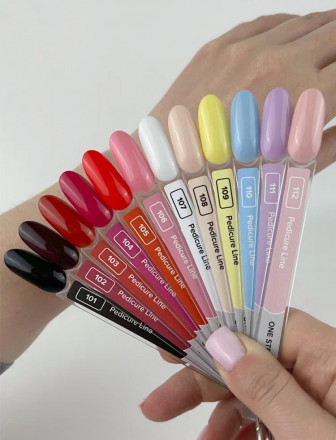UNO   PEDICURE LINE   #106   Гель-лак однофазный для педикюра   8мл (8г) оптом
