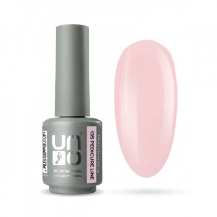 UNO   PEDICURE LINE   #135   Гель-лак однофазный для педикюра   8мл (8г) оптом