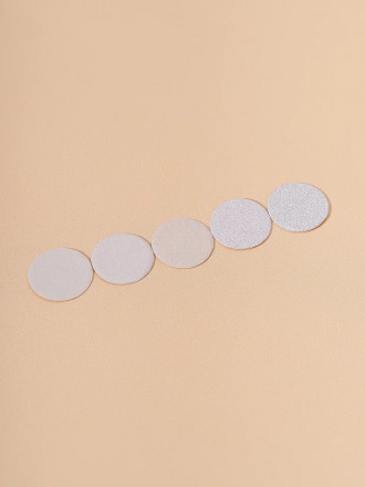 ALGEBRA BEAUTY   SOFT WHITE   Тонкие   L (25мм)   #150   (50шт)   Сменные файлы  для педикюрного диска без подложки оптом