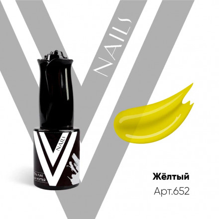 VOGUE NAILS   Гель-лак витражный  10мл  ЖЕЛТЫЙ оптом