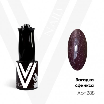 VOGUE NAILS   Гель-лак с блестками  10мл  ЗАГАДКА СФИНКСА оптом