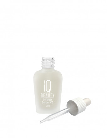 IQ BEAUTY   Коллагеновая сыворотка для восстановления ногтей и кожи (с пипеткой)  12,5мл   COLLAGEN SERUM X15 оптом
