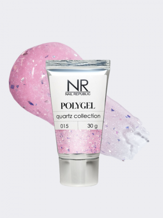 NAIL REPUBLIC   Полигель с шиммером   PolyGel Quartz   #15   30г оптом