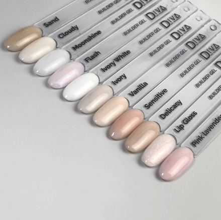 DIVA   Гель для моделирования  30мл  Builder gel   IVORY оптом