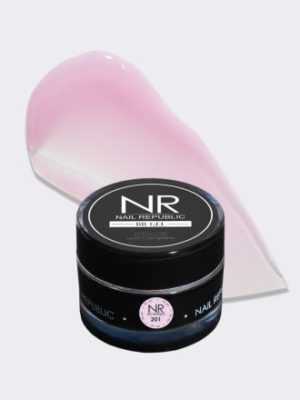 NAIL REPUBLIC   Гель  для моделирования самовыравнивающийся полупрозрачный   BB-GEL Classic   #201   30г оптом