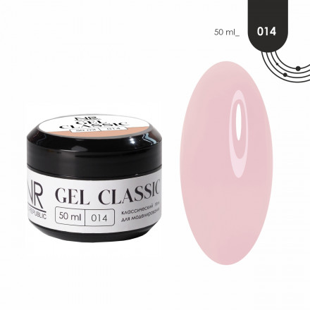 NAIL REPUBLIC   Гель  для моделирования самовыравнивающийся   Gel   CLASSIC   #14   50г   (СНЯТО) оптом