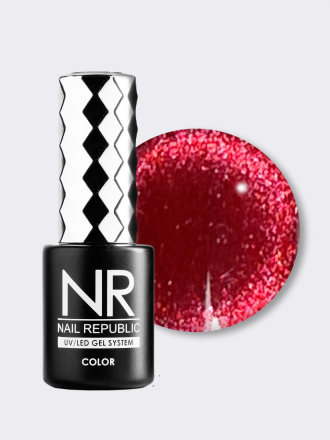 NAIL REPUBLIC   Гель-лак кошачий глаз   10мл   Northern Lights CAT   #090 оптом