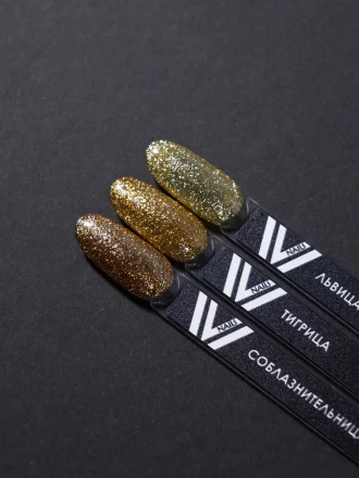 VOGUE NAILS   Гель-лак фольгированный  10мл  ЛЬВИЦА   [ЛЛ] оптом