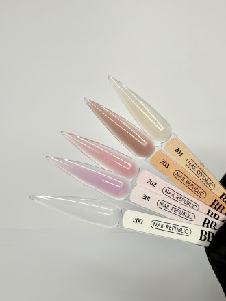 NAIL REPUBLIC   BB-GEL #203   30г   Гель  для моделирования средне-жидкий полупрозрачный оптом