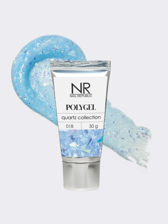 NAIL REPUBLIC   Полигель с шиммером   PolyGel Quartz   #18   30г оптом