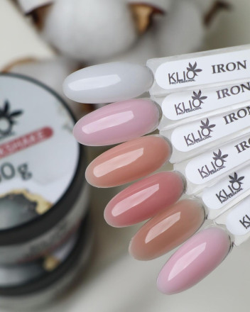 KLIO   Gel Iron   BLUSH   50г   Гель для моделирования  средне-густой оптом