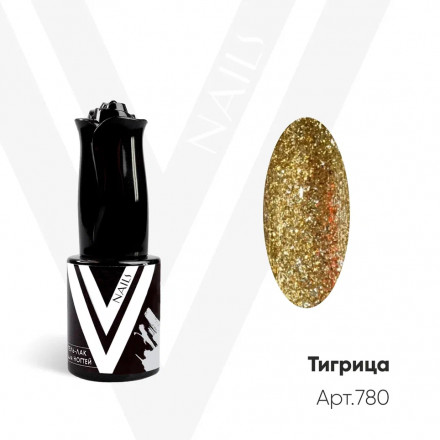 VOGUE NAILS   Гель-лак фольгированный  10мл  ТИГРИЦА оптом