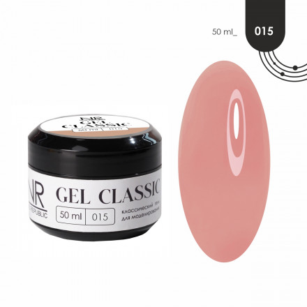 NAIL REPUBLIC   Гель  для моделирования самовыравнивающийся   Gel   CLASSIC   #15   50г   (СНЯТО) оптом