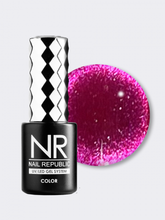 NAIL REPUBLIC   Гель-лак кошачий глаз   10мл   Northern Lights CAT   #092 оптом