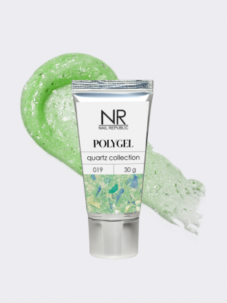 NAIL REPUBLIC   Полигель с шиммером   PolyGel Quartz   #19   30г оптом