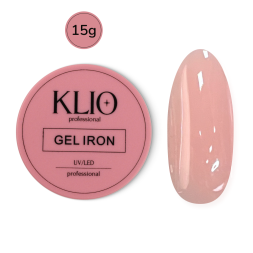 KLIO   Gel Iron   CREAMY CANDY   15г   Гель для моделирования  средне-густой**