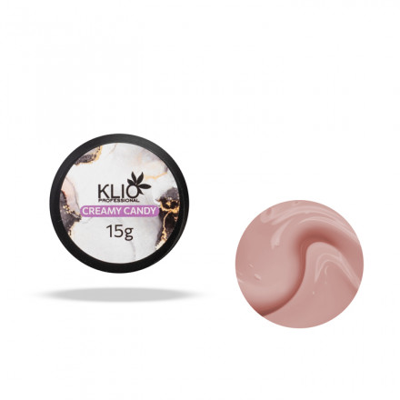 KLIO  Гель для моделирования  IRON GEL  Creamy  candy  15г оптом
