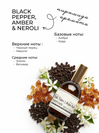 MANITA   Body&amp;Hand Cream BLACK PEPPER,AMBER NEROLI   300мл   Крем для рук и тела    {8371} оптом