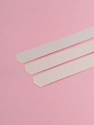 ALGEBRA BEAUTY SOFT WHITE Тонкие S #240 (50шт) Сменные файлы для пилки без подложки