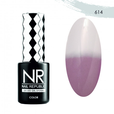 NAIL REPUBLIC   Гель-лак термо   10мл   Thermo Color Nude   #614 оптом
