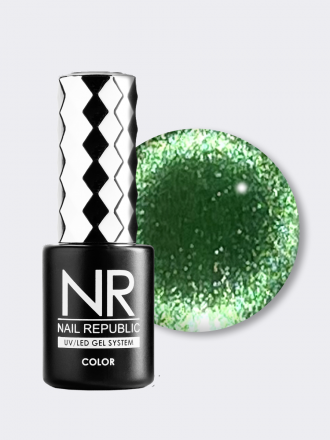 NAIL REPUBLIC   Гель-лак кошачий глаз   10мл   Northern Lights CAT   #093 оптом