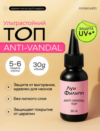 ЛУИ ФИЛИПП   Топ антивандальный Top ANTI-VANDAL   30г оптом