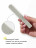 ALGEBRA BEAUTY   SOFT WHITE   Мягкие   L Plus   #120   (50шт)   Сменные  файлы для пилки на вспененной подложке оптом