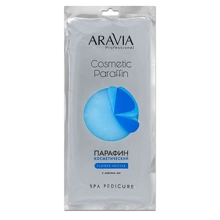 ARAVIA   Cosmetic Paraffin FLOWER NECTAR   500г   Парафин косметический "Цветочный нектар" с маслом ши оптом
