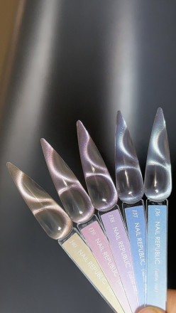 NAIL REPUBLIC   Satin CAT #136   10мл   Гель-лак кошачий глаз оптом