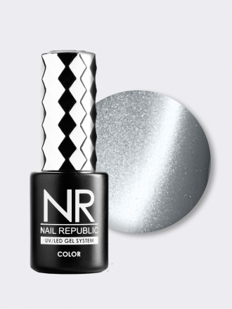 NAIL REPUBLIC   Satin CAT #136   10мл   Гель-лак кошачий глаз оптом