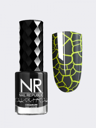 NAIL REPUBLIC   Лак-кракелюр с эффектом растрескивания   10мл   CRAQUELURE   #01 оптом