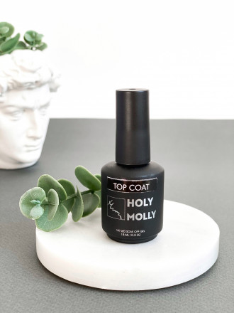 HOLY MOLLY   Топ с л/с   Top   coat   15мл оптом