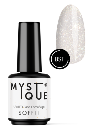 MYSTIQUE   Base SOFFIT   15мл   База камуфлирующая (для педикюра) оптом