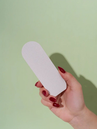 ALGEBRA BEAUTY   Смененые файлы для педикюрной пилки тонкие   SOFT WHITE   (50шт)   M (130x44)   #180 оптом