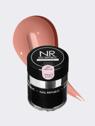 NAIL REPUBLIC   Гель  для моделирования жидкий   Gel   CLASSIC   #04/1   30г (с помпой) оптом