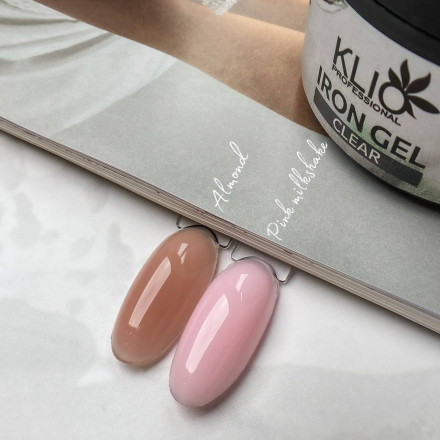 KLIO  Гель для моделирования  IRON GEL  Pink Milkshake  15г оптом