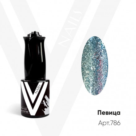 VOGUE NAILS   Гель-лак фольгированный  10мл  ПЕВИЦА оптом