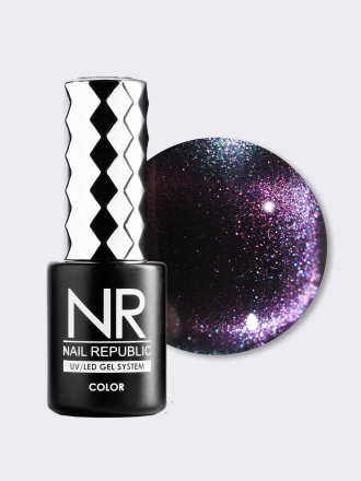 NAIL REPUBLIC   Гель-лак кошачий глаз   10мл   3D CAT   #022 оптом